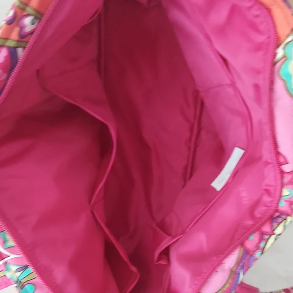 Vera Bradley Hot Pink Multicolor Paisley Quilted Tote - Picture 6 of 6